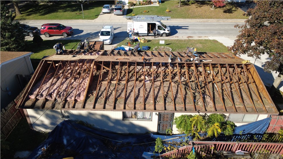 Roofing Project in Streamwood, IL by A&D Home Improvement