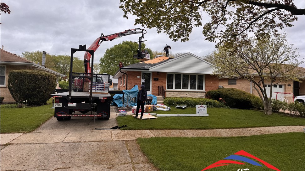 Roofing Project in Mt Prospect, Illinois by A&D Home Improvement