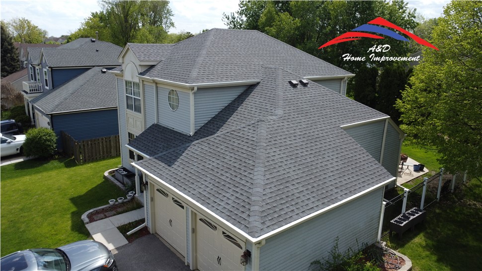 Roofing Project in Carol Stream, Illinois by A&D Home Improvement