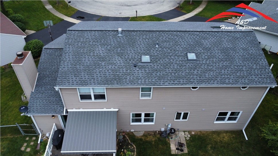 Roofing Project in Woodridge, Illinois by A&D Home Improvement