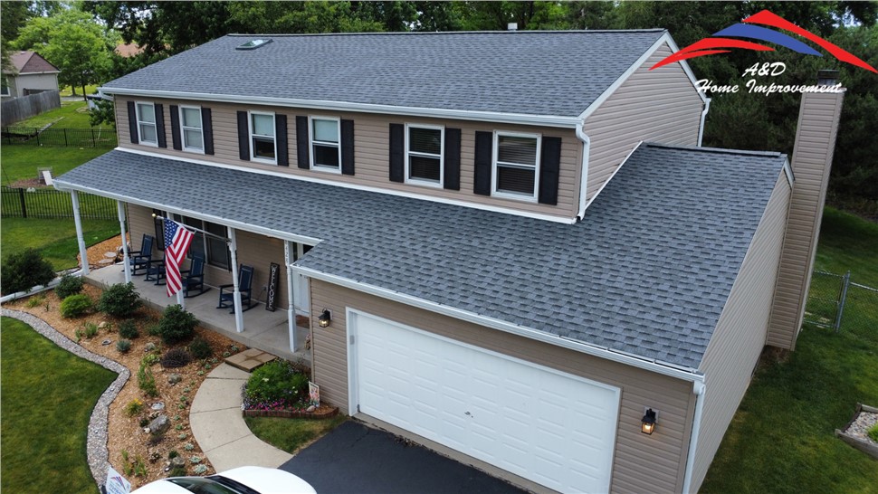 Roofing Project in Woodridge, Illinois by A&D Home Improvement