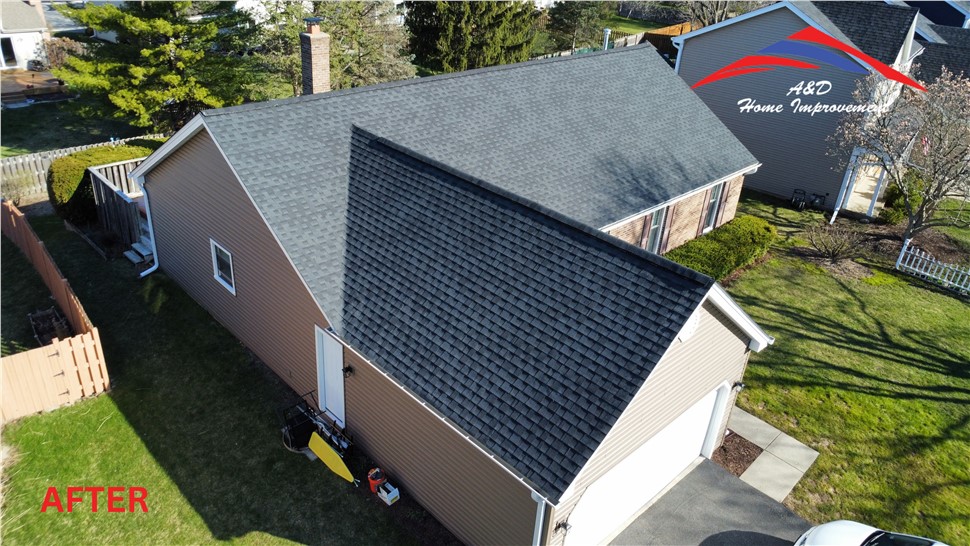 Gutters, Roofing, Siding Project in Fox River Grove, Illinois by A&D Home Improvement