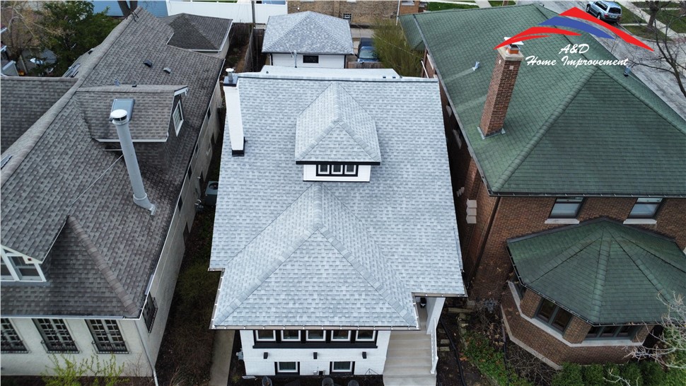 Gutters, Roofing Project in Oak Park, Illinois by A&D Home Improvement