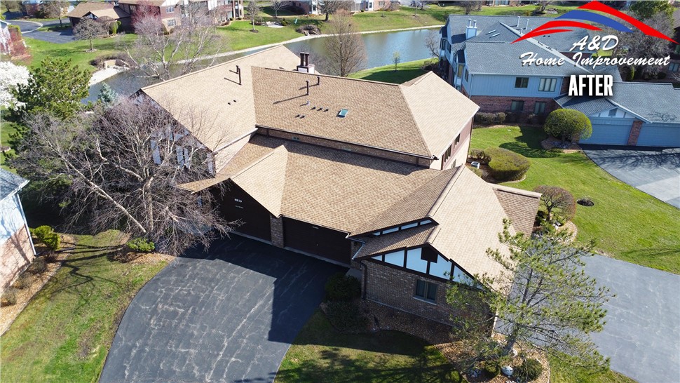 Roofing Project in Palos Park, IL by A&D Home Improvement