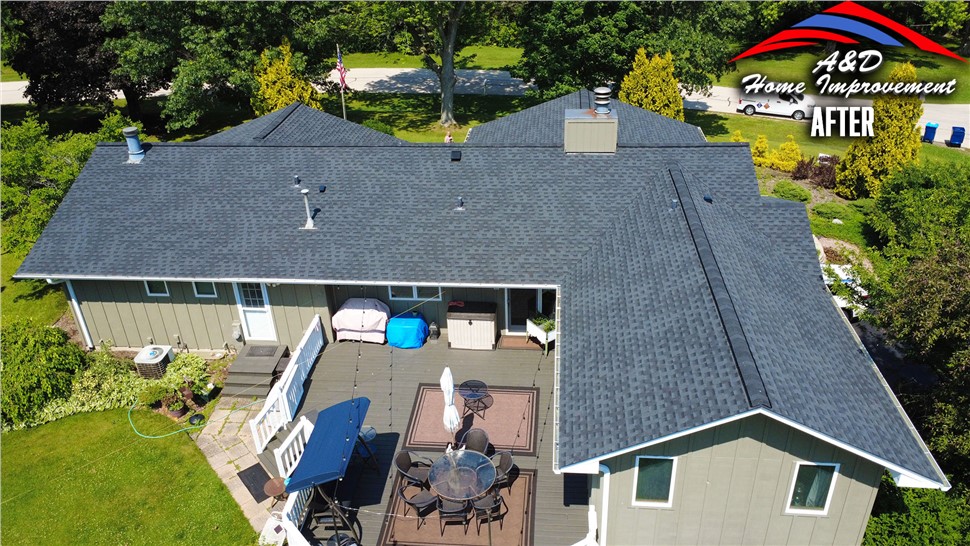 Gutters, Roofing Project in St. Charles, IL by A&D Home Improvement