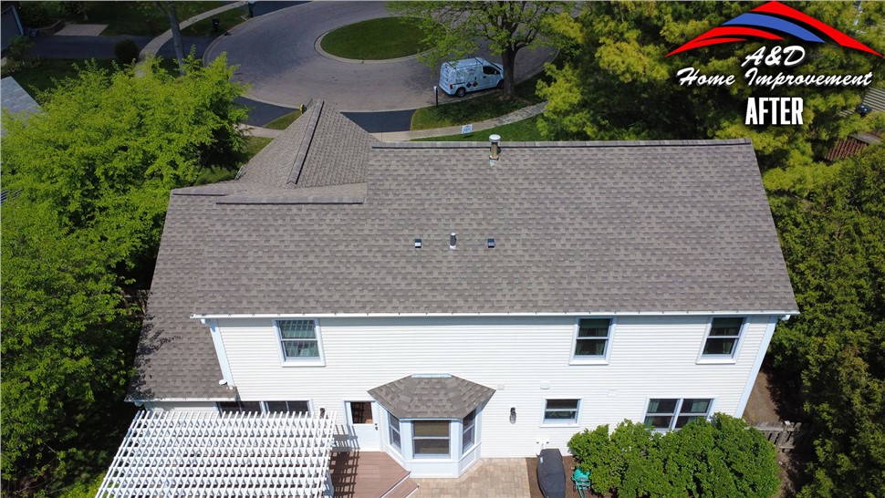 Roofing Project in Fox River Grove, IL by A&D Home Improvement