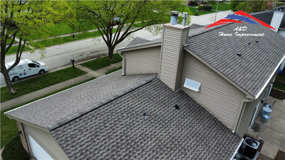 Roofing Project in Arlington Heights, Illinois by A&D Home Improvement