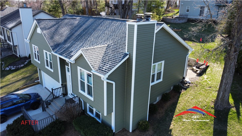 Gutters, Roofing, Siding, Windows Project in Fox River Grove, IL by A&D Home Improvement