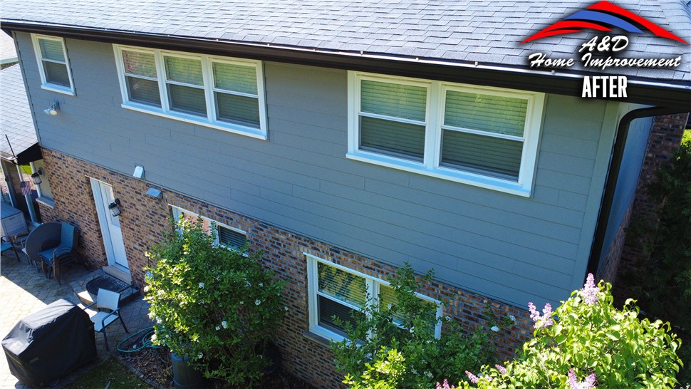 Siding Project in Northbrook, IL by A&D Home Improvement