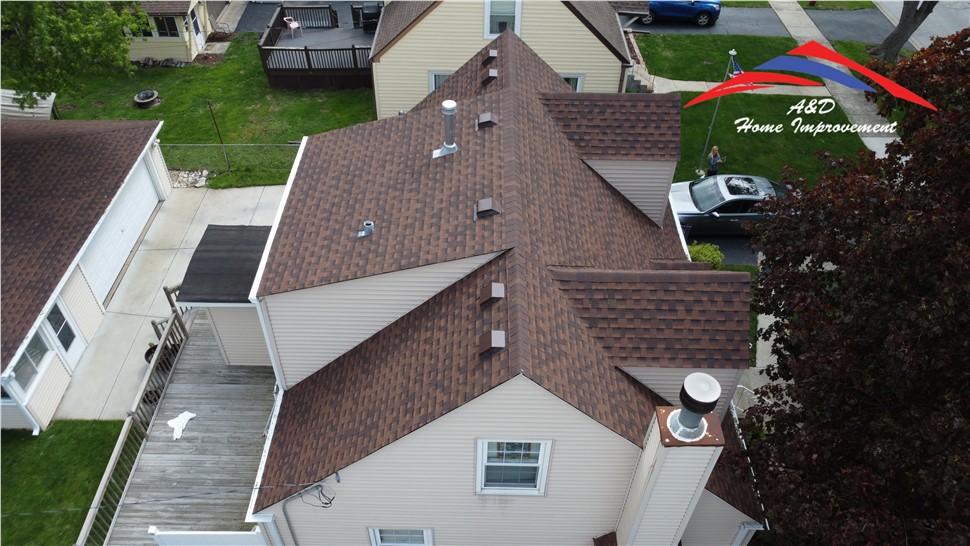 Gutters, Roofing Project in Oak Lawn, Illinois by A&D Home Improvement