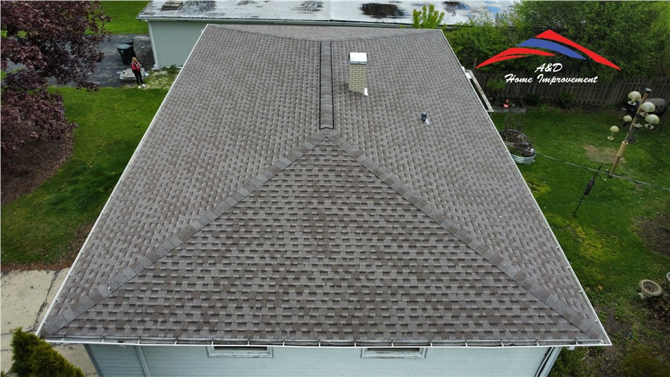 Roofing Project in Palatine, Illinois by A&D Home Improvement