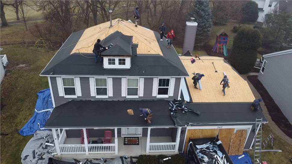 Gutters, Roofing, Siding, Windows Project in Cary, Illinois by A&D Home Improvement