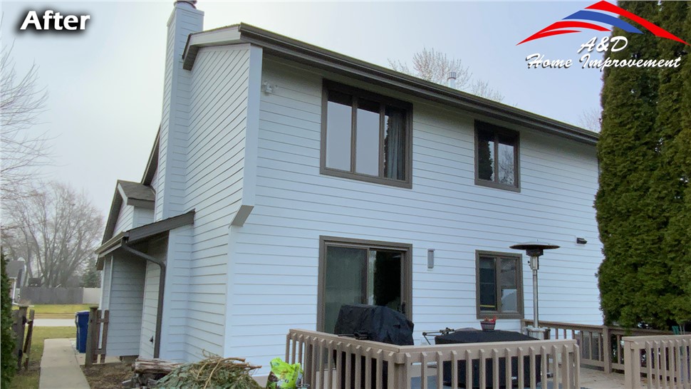 Roofing, Siding Project in Lake Villa, IL by A&D Home Improvement
