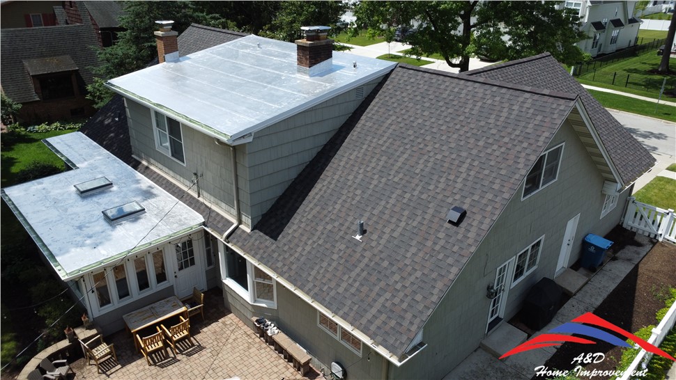 Roofing Project in Downers Grove, Illinois by A&D Home Improvement