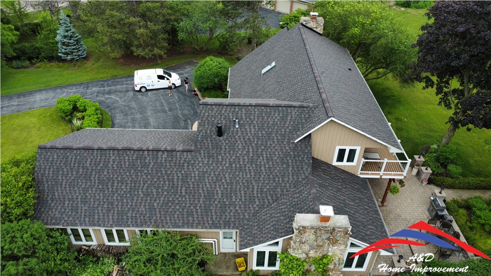 Roofing Project in Long Grove, Illinois by A&D Home Improvement