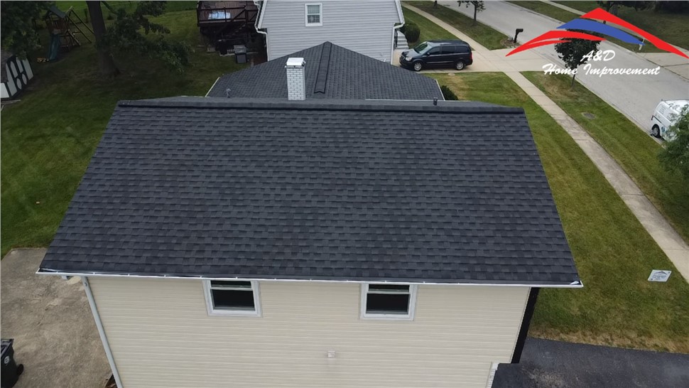 Roofing Project in Elk Grove Village, Illinois by A&D Home Improvement