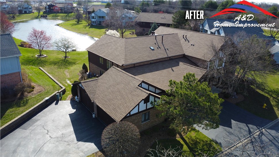 Roofing Project in Palos Park, IL by A&D Home Improvement