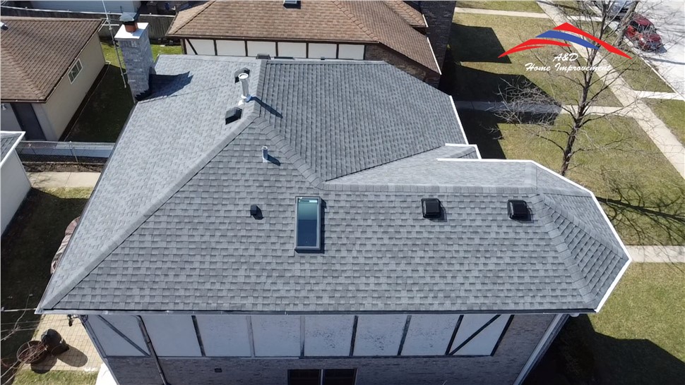 Gutters, Roofing Project in Skokie, Illinois by A&D Home Improvement