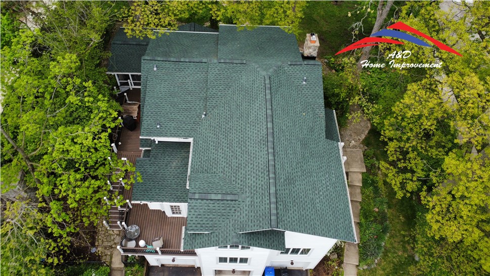 Roofing, Siding Project in Glen Ellyn, Illinois by A&D Home Improvement