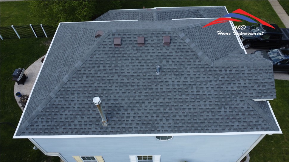 Roofing Project in Carol Stream, Illinois by A&D Home Improvement