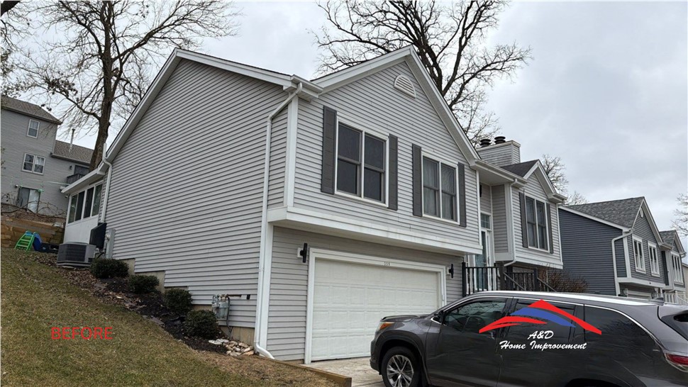 Gutters, Roofing, Siding, Windows Project in Fox River Grove, IL by A&D Home Improvement