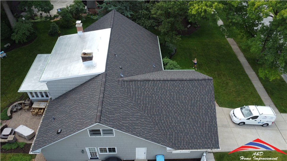 Roofing Project in Downers Grove, Illinois by A&D Home Improvement