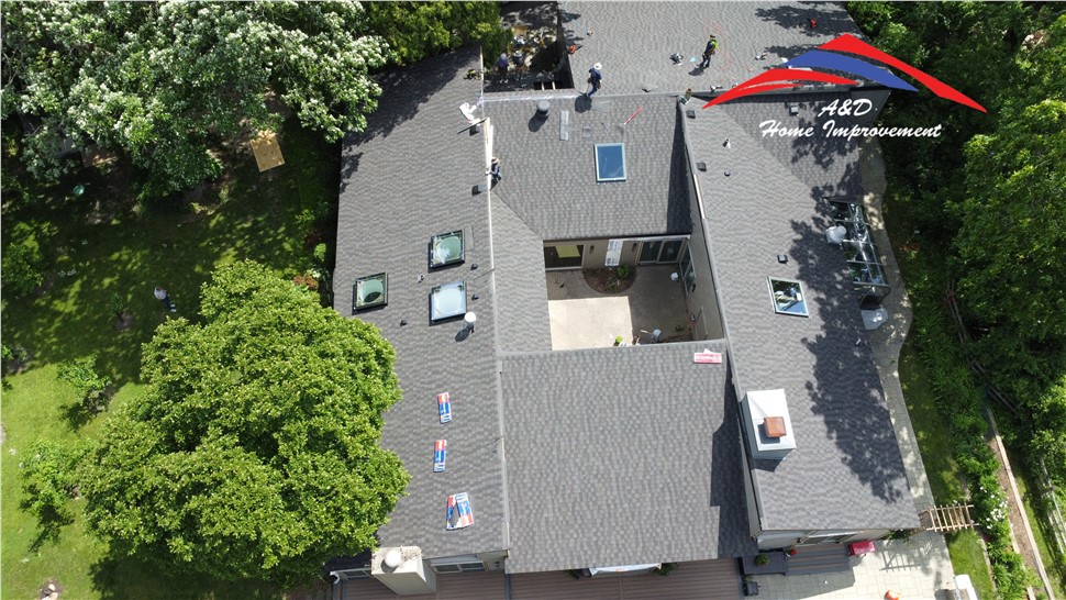 Gutters, Roofing, Siding, Windows Project in Barrington, Illinois by A&D Home Improvement