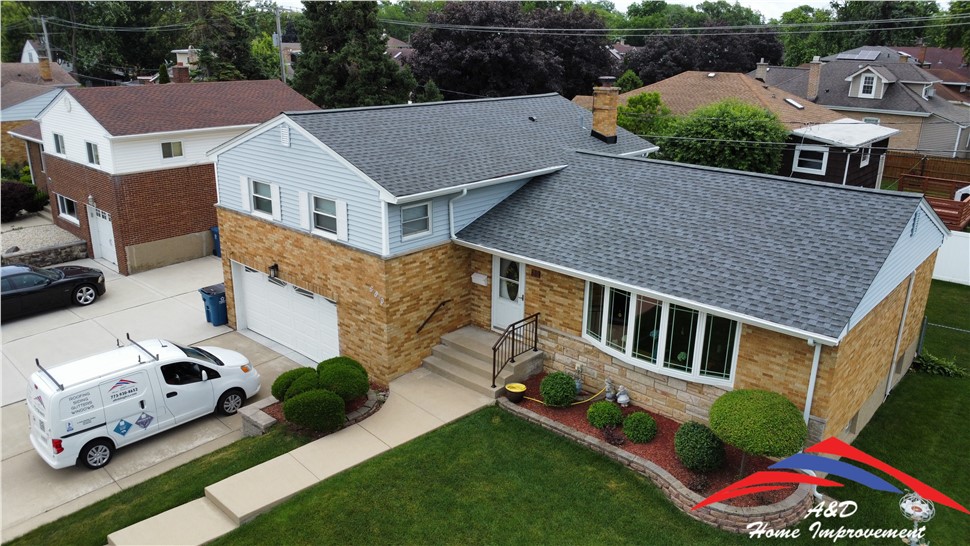Roofing Project in Melrose Park, Illinois by A&D Home Improvement