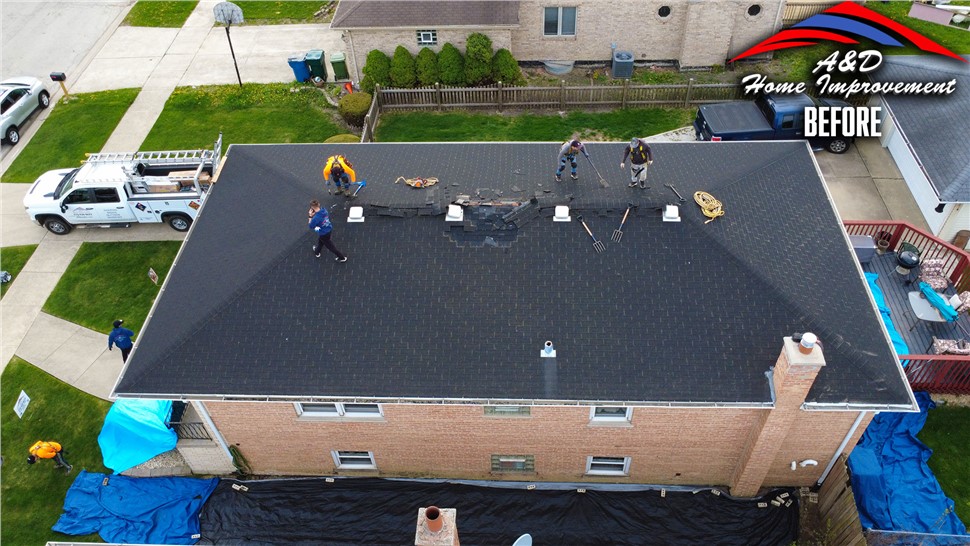 Roofing Project in Oak Lawn, IL by A&D Home Improvement
