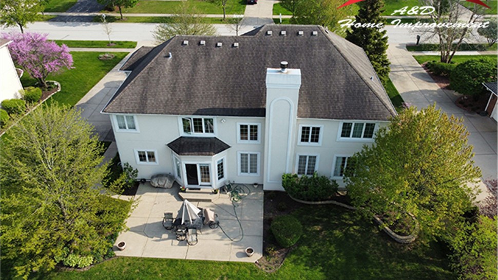 Roofing Project in burr ridge, IL by A&D Home Improvement