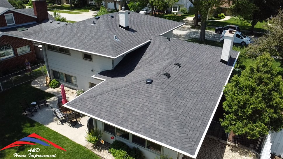 Roofing Project in Western Springs, Illinois by A&D Home Improvement