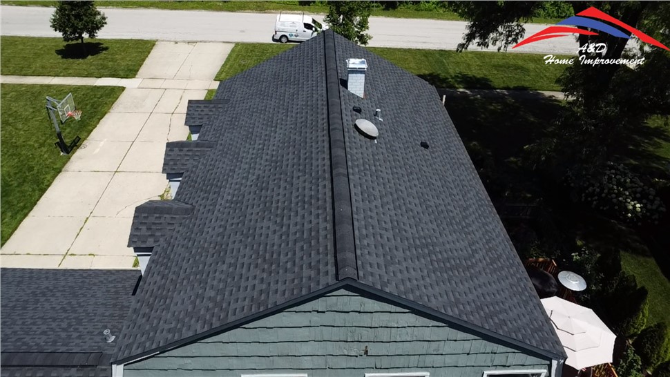 Roofing Project in Glen Ellyn, Illinois by A&D Home Improvement