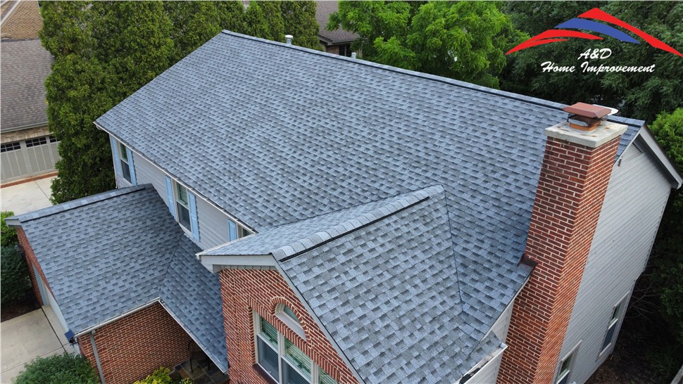 Roofing Project in Clarendon Hills, Illinois by A&D Home Improvement