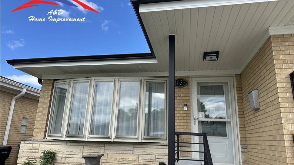 Gutters, Roofing, Siding Project in Chicago, Illinois by A&D Home Improvement