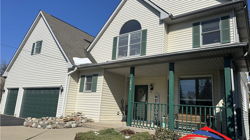 Gutters, Roofing, Siding Project in Cary, Illinois by A&D Home Improvement