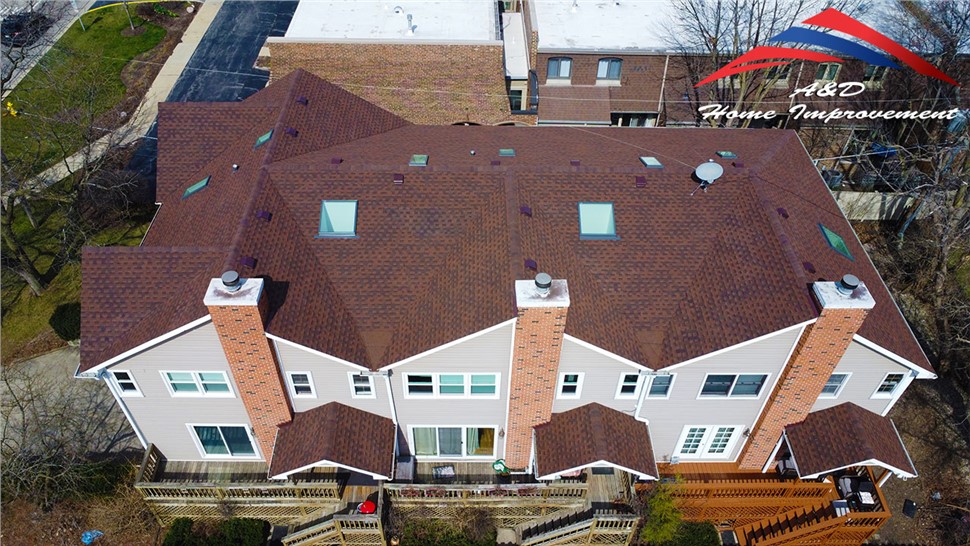 Roofing Project in glenview, IL by A&D Home Improvement