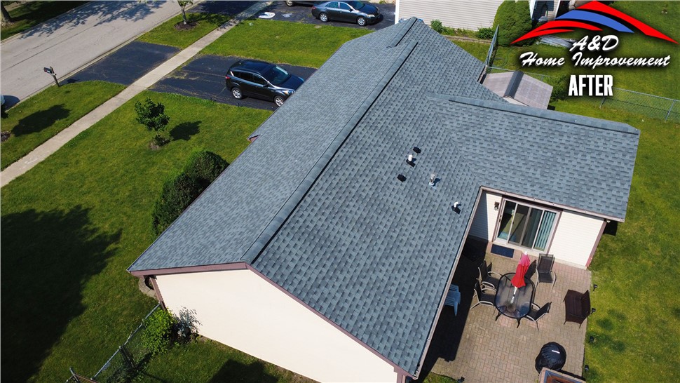Roofing Project in Bartlett, IL by A&D Home Improvement