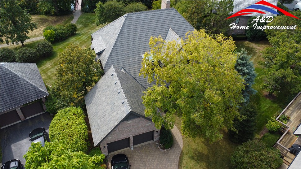 Roofing Project in Burr Ridge, IL by A&D Home Improvement