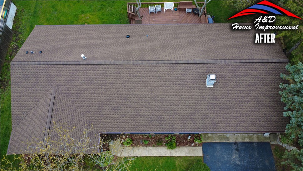 Roofing Project in East Dundee, IL by A&D Home Improvement