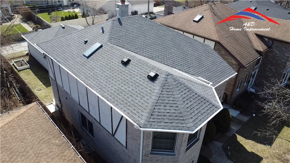 Gutters, Roofing Project in Skokie, Illinois by A&D Home Improvement
