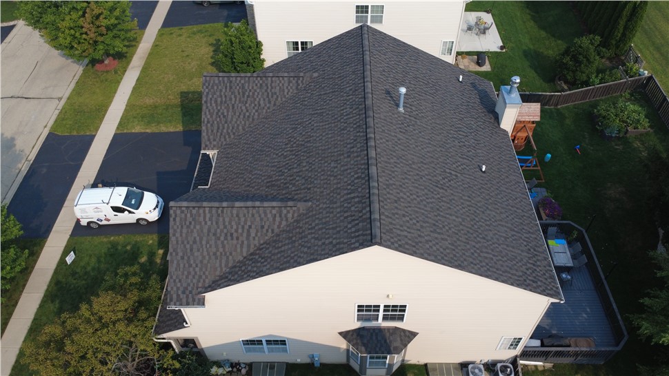 Roofing Project in Pingree Grove, IL by A&D Home Improvement