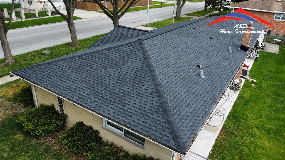 Roofing Project in Oak Lawn, Illinois by A&D Home Improvement