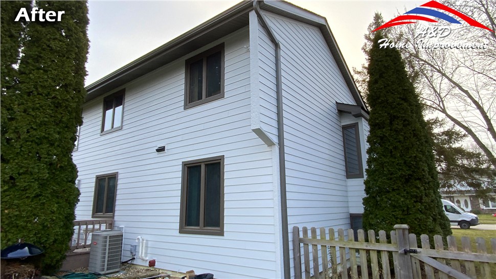Roofing, Siding Project in Lake Villa, IL by A&D Home Improvement