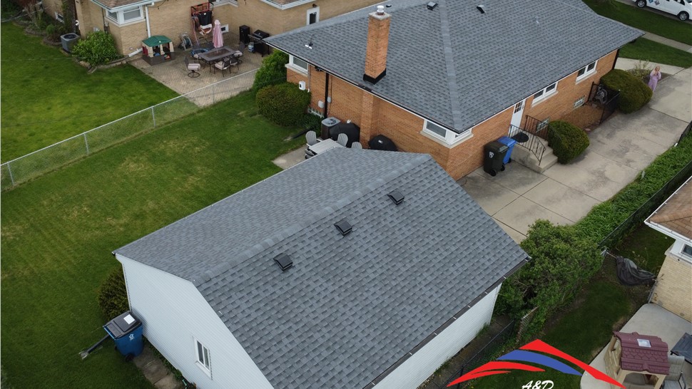 Roofing Project in Mt Prospect, Illinois by A&D Home Improvement