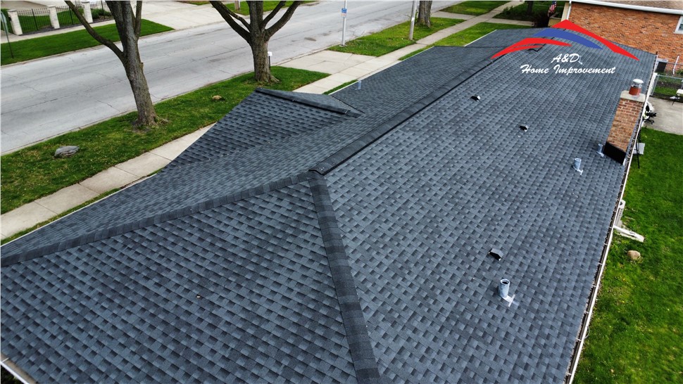 Roofing Project in Oak Lawn, Illinois by A&D Home Improvement