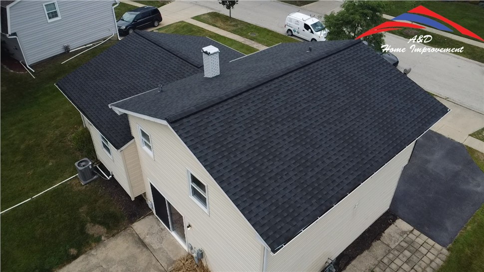 Roofing Project in Elk Grove Village, Illinois by A&D Home Improvement