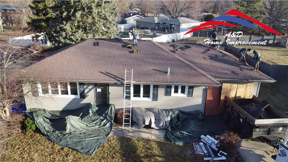 Roofing Project in South Elgin, Illinois by A&D Home Improvement
