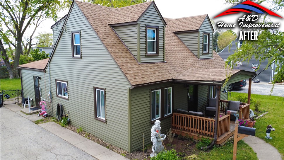 Siding, Windows Project in Melrose Park, IL by A&D Home Improvement
