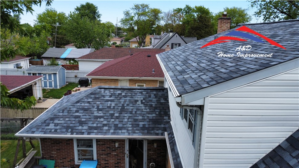 Roofing Project in Franklin Park, Illinois by A&D Home Improvement