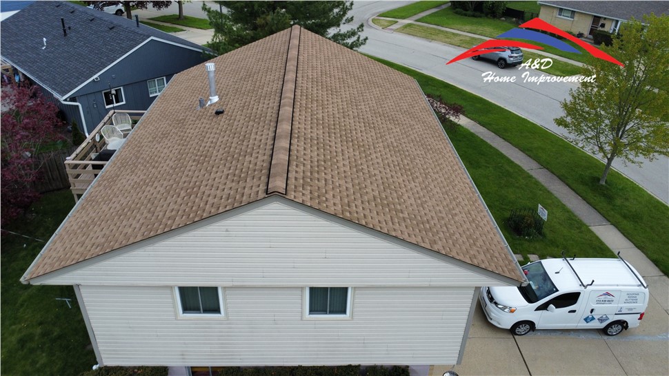 Roofing Project in Streamwood, Illinois by A&D Home Improvement